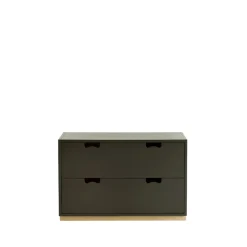 Commode Snö A2, taupe, support en bouleau