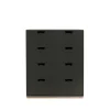 Commode Snö A, taupe, support en bouleau