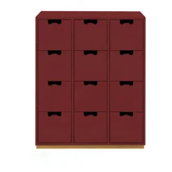 Commode Snö B, Brown red