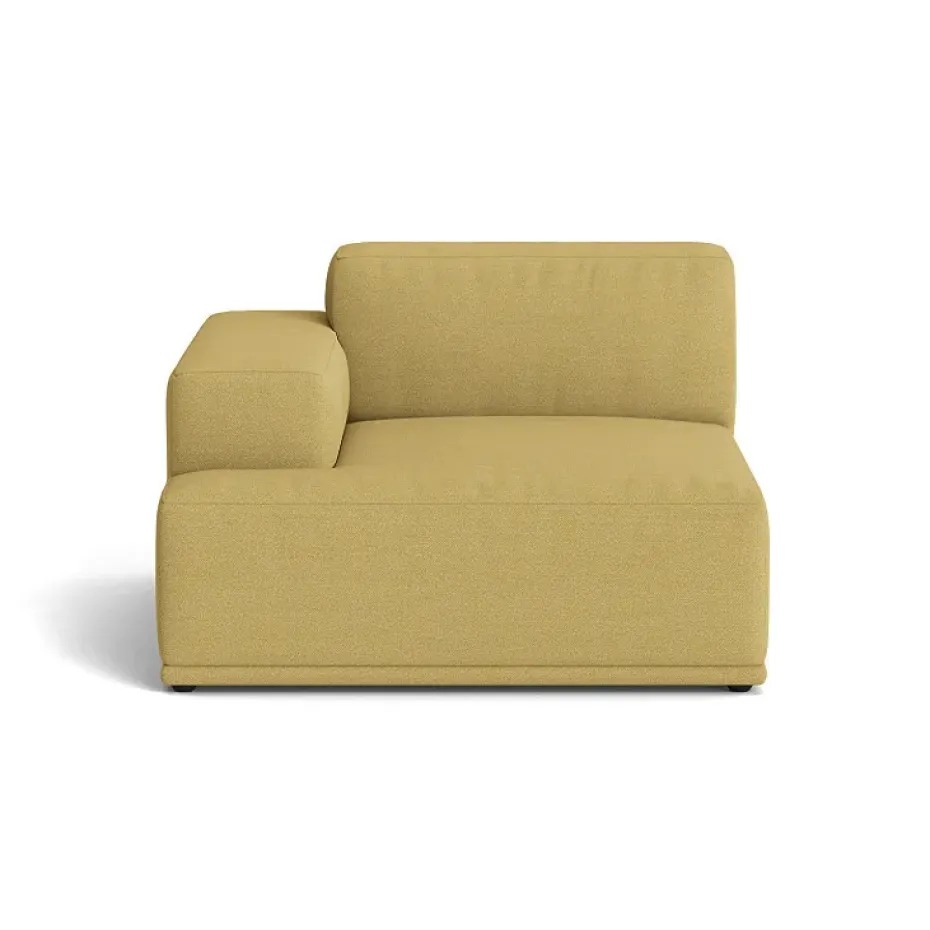 Connect soft modul Hallingdal 65 nº 407 jaune, Accoudoir gauche (A)