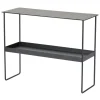 Console Blaine 2 étagères, Black