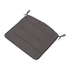 Coussin d'assise Linear Steel Armchair, Twitell dark grey