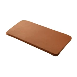 Coussin d'assise R6 Radius 33x65 cm, Cognac leather