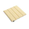 Coussin d’assise Terrazza, Yellow bold stripe, 40x40 cm