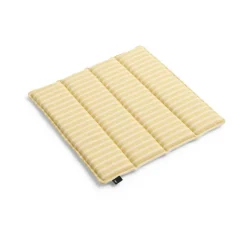 Coussin d’assise Terrazza, Yellow bold stripe, 40x40 cm