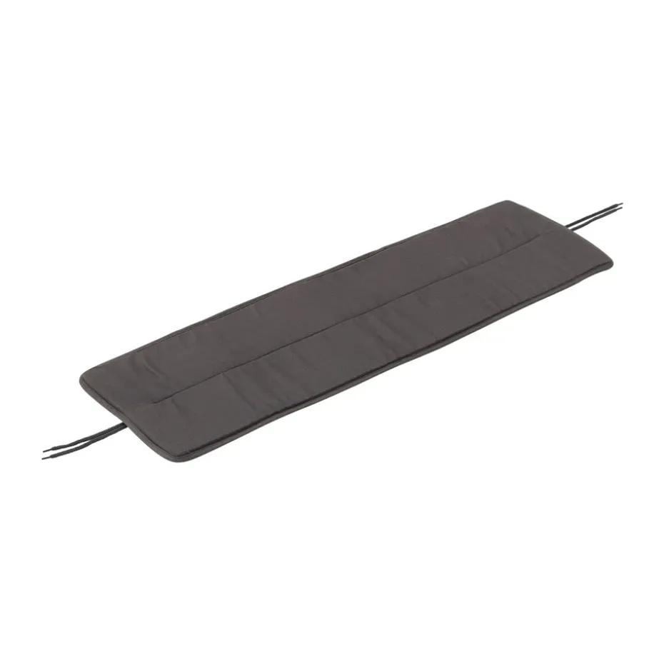 Coussin de banc Linear Steel 110x32,5 cm, Dark grey