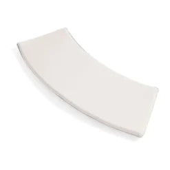 Coussin de banc Palissade Dining pour banc avec dossier incurvé, Cream white