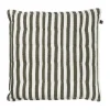 Coussin de chaise Ernst 40x40 cm, Sauge, blanc