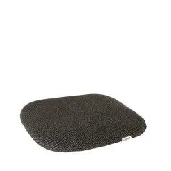 Coussin de chaise Peacock, Focus dark grey