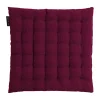 Coussin de chaise Pepper 40 x 40cm, Rouge bourgogne