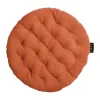 Coussin de chaise Pepper Ø37 cm, Orange rouillé