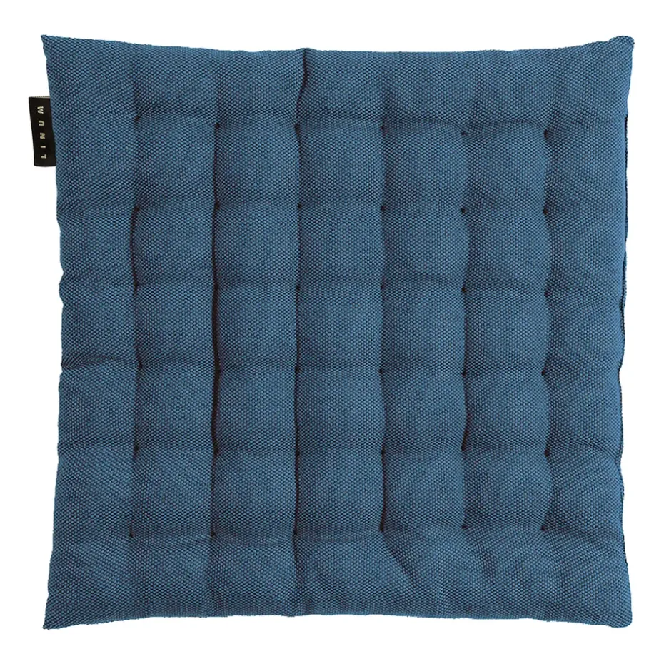 Coussin de chaise Pepper 40 x 40cm, Bleu indigo