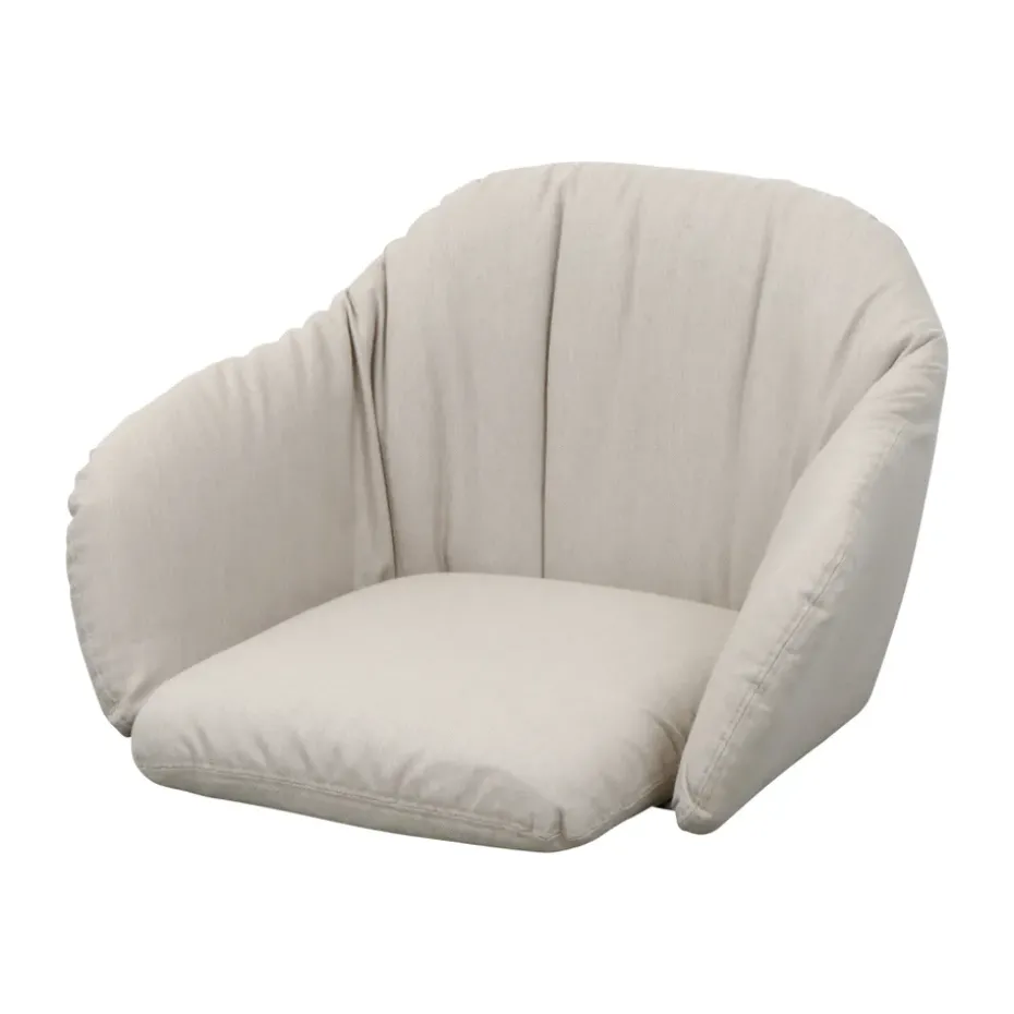Coussin de chaise Stay set, Sand (Natté)
