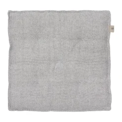 Coussin de siège Ernst mélangé 45x45 cm, Gris