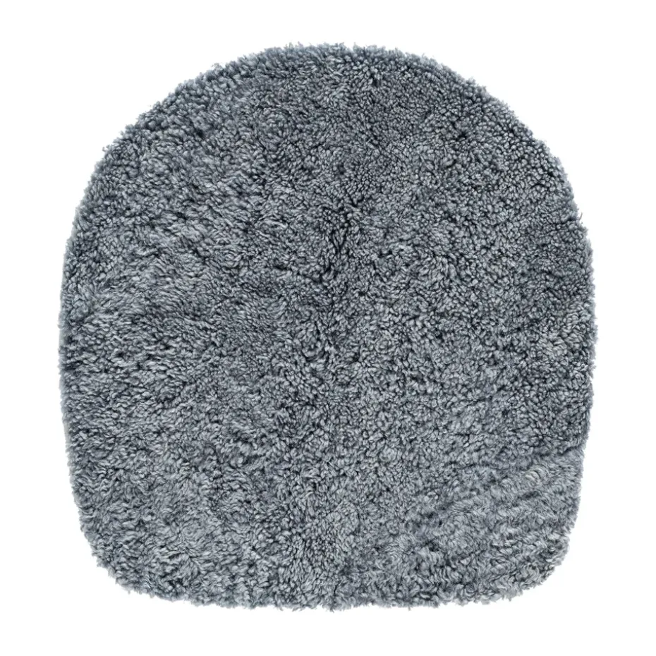 Coussin en peau de mouton pour chaise Y5, Graphite