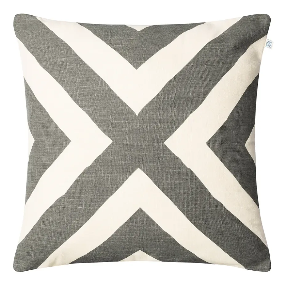 Coussin Impal Outdoor, Grey/offwhite, 50 cm