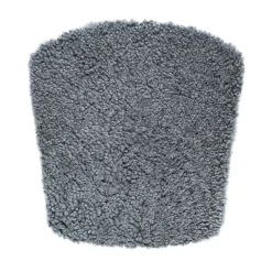 Coussin pour chaise de bar/chaise junior ZigZag, Peau de mouton graphite