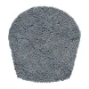 Coussin pour fauteuil/chaise de bar ZigZag, Peau de mouton graphite
