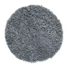 Coussin pour tabouret/tabouret de bar ZigZag, Peau de mouton graphite