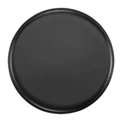 Coussin pour tabouret/tabouret de bar ZigZag, Cuir collé noir