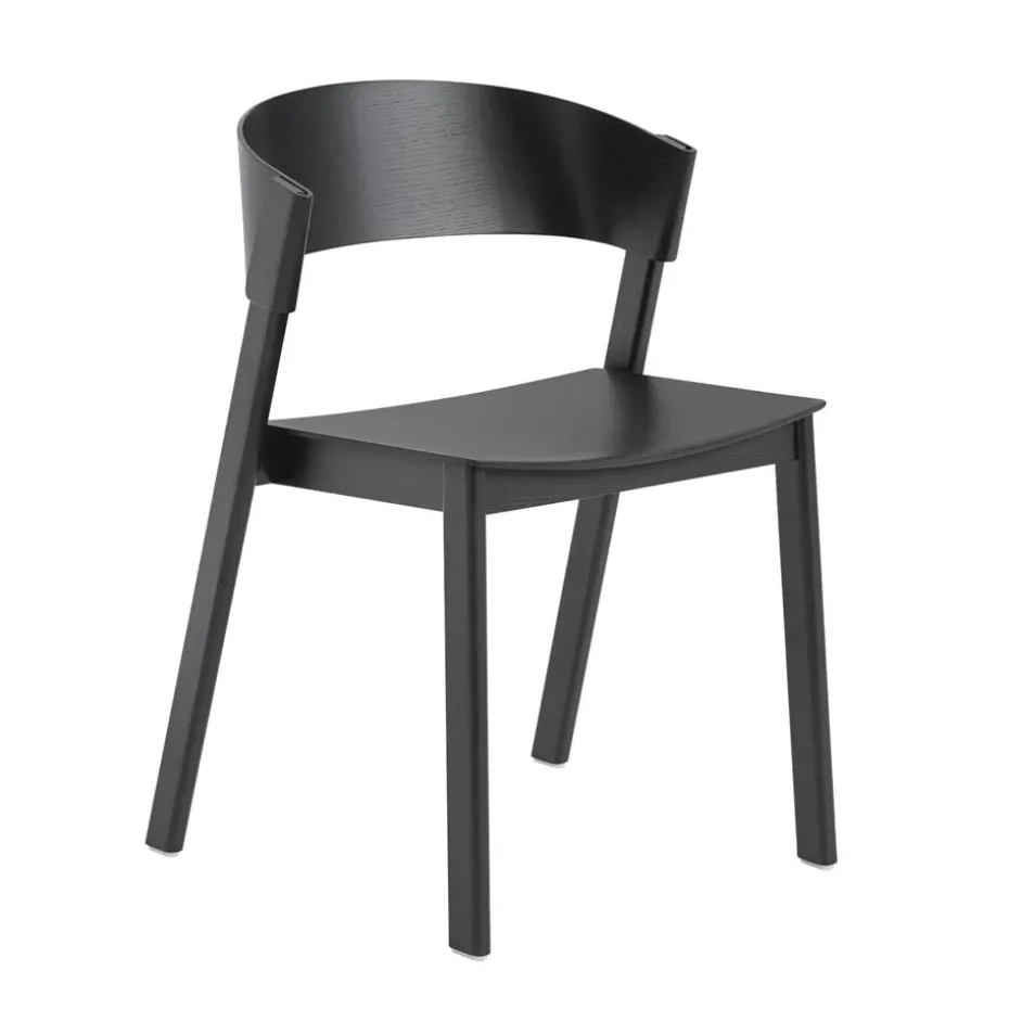 Cover Side Chair, Black