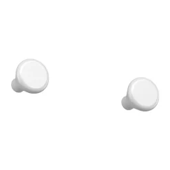 Crochet grand Classic, lot de 2, Blanc
