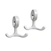 Crochet Nostalgi lot de 2, blanc