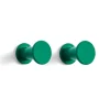 Crochets Bolt Ø2,8 cm, lot de 2, Green