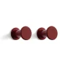 Crochets Bolt Ø2,8 cm, lot de 2, Red