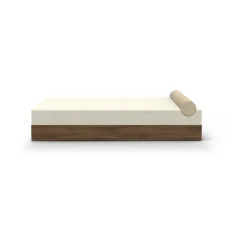 Divan Mass 200x75x51 cm, Karakorum ivory 001-walnut