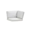 Ensemble de coussins Connect pour module d'angle, Cane-Line Natté white