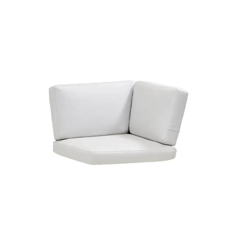 Ensemble de coussins Connect pour module d'angle, Cane-Line Natté white