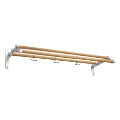 Etagère à chapeaux Nostalgi 291 100 cm, Bambou-aluminium