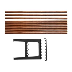 Extension de banc Nostalgi 100 cm, Noyer-noir
