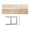 Extension de banc Nostalgi 100 cm, Frêne-aluminium