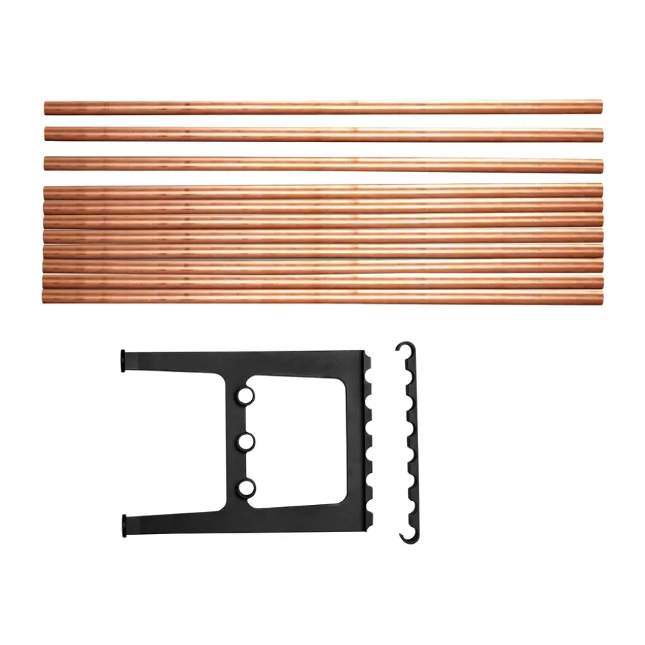 Extension de banc Nostalgi 100 cm, Cuivre-noir