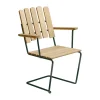 Fauteuil A2, Pin huilé-vert