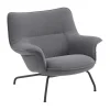 Fauteuil bas Doze, Ocean 80-anthracite black