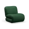 Fauteuil BAU, Divina Mélange - vert foncé, droit