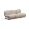 Fauteuil BAU, Zero Beige, droit