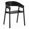 Fauteuil Cover, noir