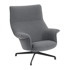 Fauteuil Doze swivel base, Ocean 80-anthracite black