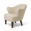 Fauteuil Ingeborg, SahcoZero beige-pieds en chêne fumé