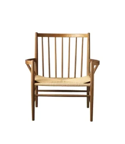 Fauteuil J82, Smoked oak oiled-nature