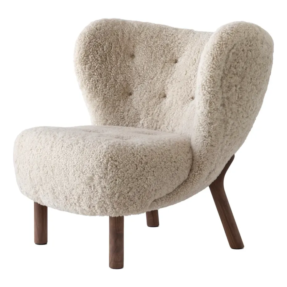 Fauteuil Little Petra VB1, Noyer-Moonlight