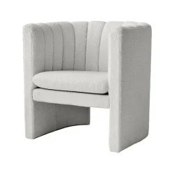 Fauteuil Loafer SC23 f, tissu karakorum ivory
