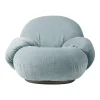 Fauteuil lounge avec accoudoirs Pacha, Mumble 10-pearl gold
