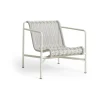 Fauteuil lounge bas Palissade Cord, Sky grey