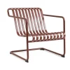 Fauteuil lounge bas Palissade Cantilever Low, Iron red