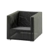 Fauteuil lounge Chester, Graphite